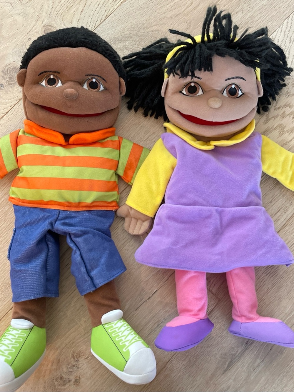 THE PUPPET COMPANY Plush Hand Puppet Duo
